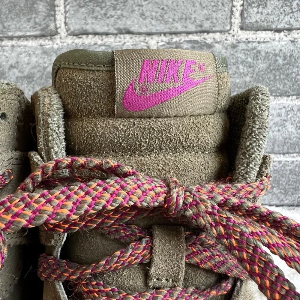 Nike Dunk Sky Hi Essential Desert Camo Sneakers Size 8.5